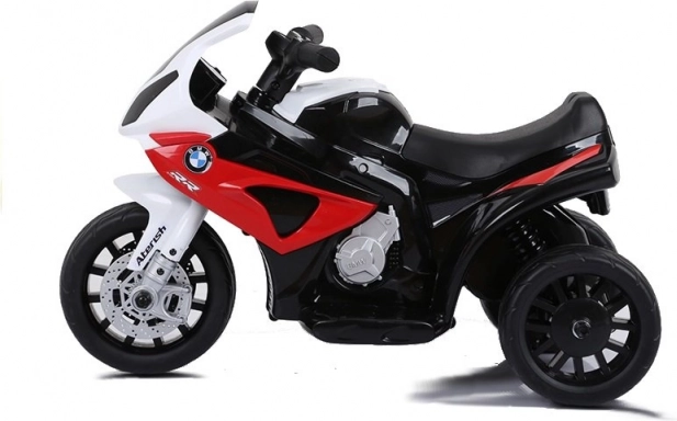 Motocykl na akumulator BMW S1000RR trójkołowy czerwony