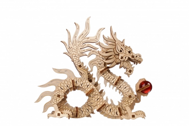 Ugears 3D drewniane mechaniczne puzzle Smok