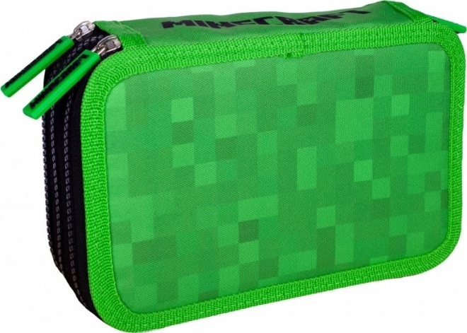 Szkolny piórnik Minecraft Alex i Steve trzywarstwowy