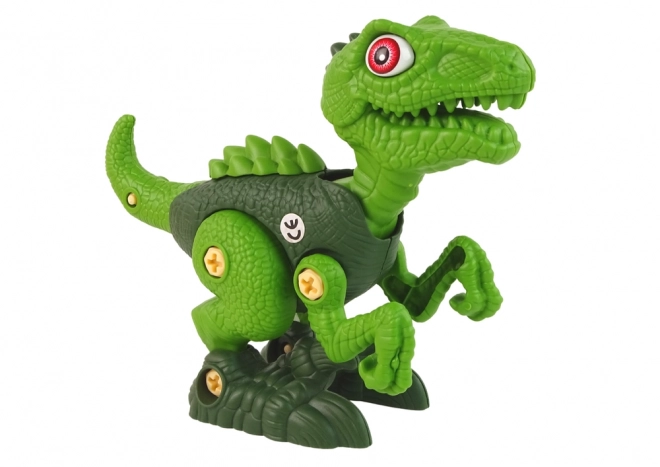 Dinozaur do rozebrania DIY zielony