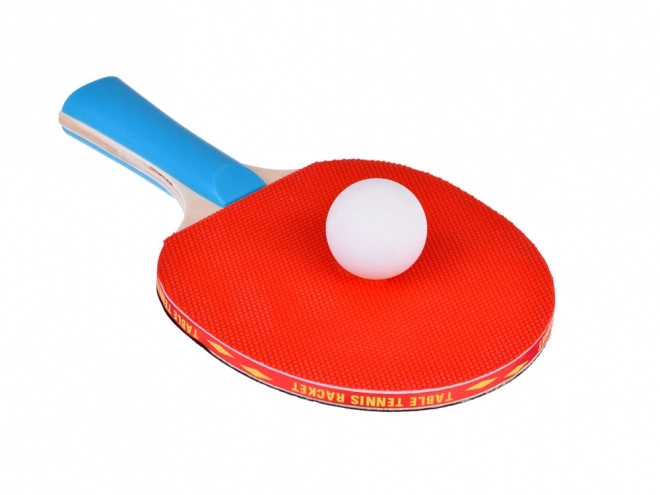 Drewniane paletki do ping-ponga z piłeczkami