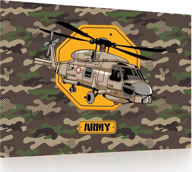 Podkładka na biurko z motywem helikoptera 60 × 40 cm