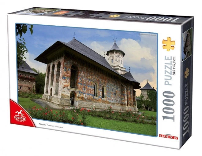 Puzzle Klasztor Mołdawița 1000 elementów