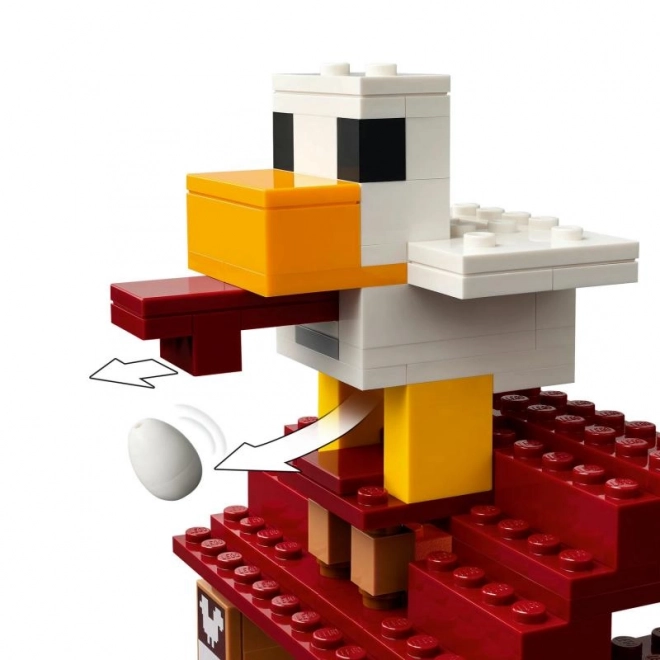 LEGO Minecraft 21273 Atak balonowego Ghasta na wioskę