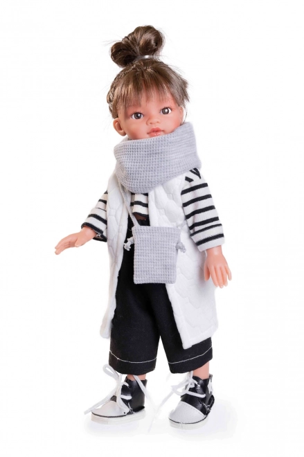 Realistyczna lalka Emily z pełnowinylowym ciałem 33 cm