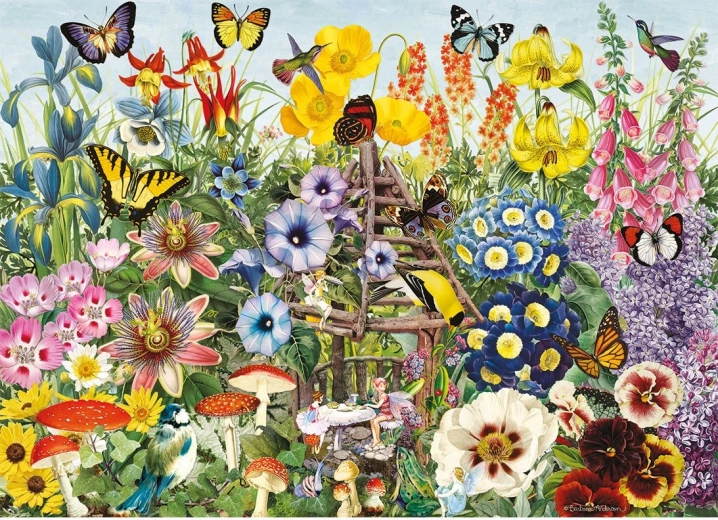 Puzzle Magiczny ogród 1000 elementów