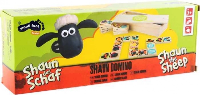 Drewniane domino Owca Shaun