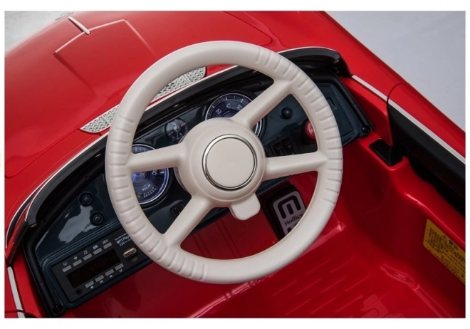 Auto na akumulator BMW Retro czerwone