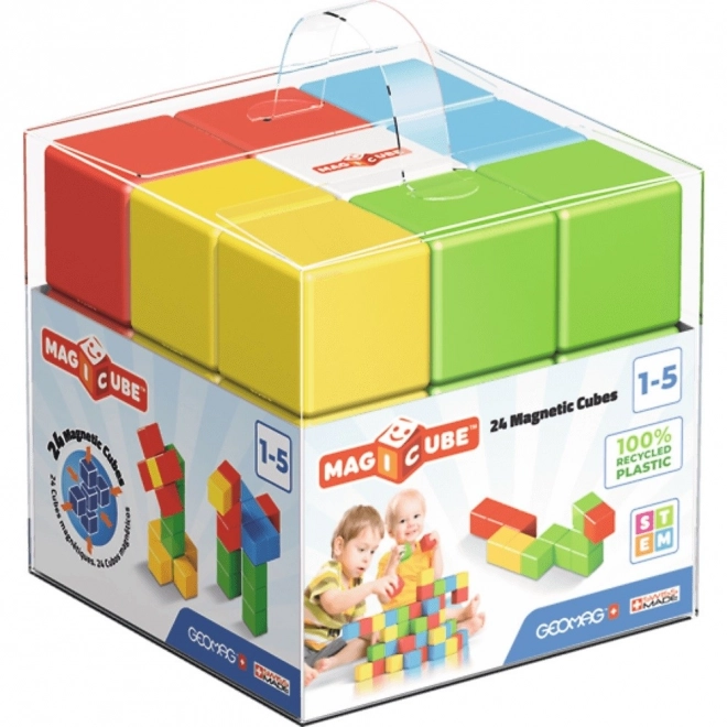 Geomag Magicube Pełen Kolor 24 elementów