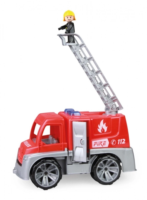 Auto Truxx strażak plastik 29cm z figurką w pudełku 39x22x16cm 24m+
