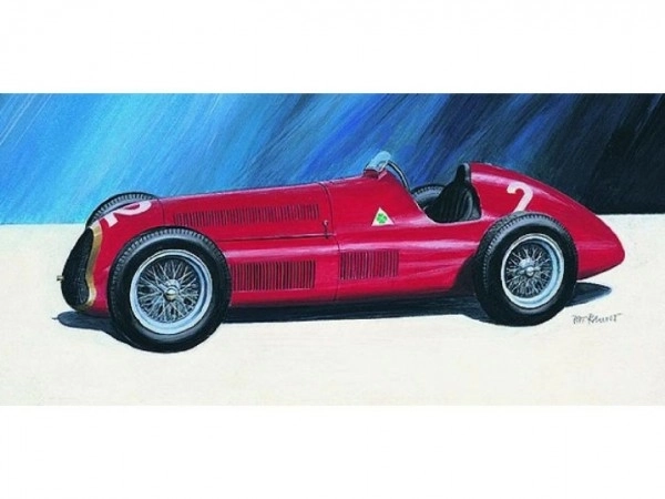Model Alfa Romeo Alfetta 1950 17,2x6,5cm w pudełku 25x14,5x4,5cm