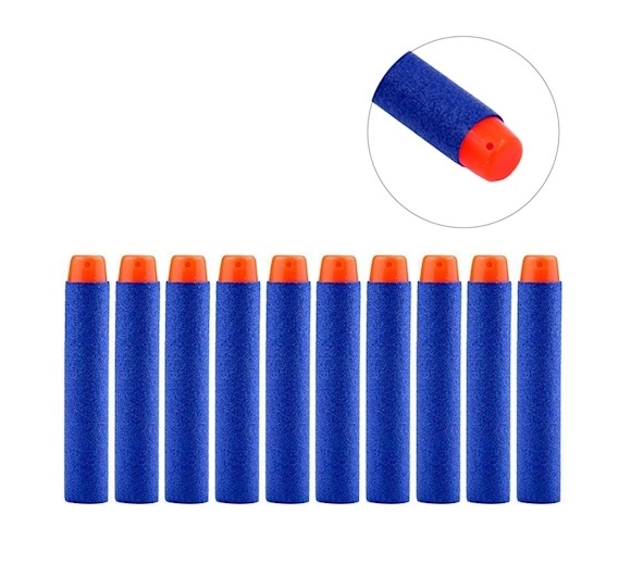 Kompatybilne strzałki NERF 10szt. 7,2cm