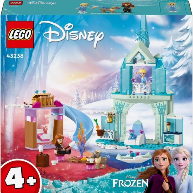 LEGO Disney Księżniczka 43238 Elsa i zamek z Krainy Lodu