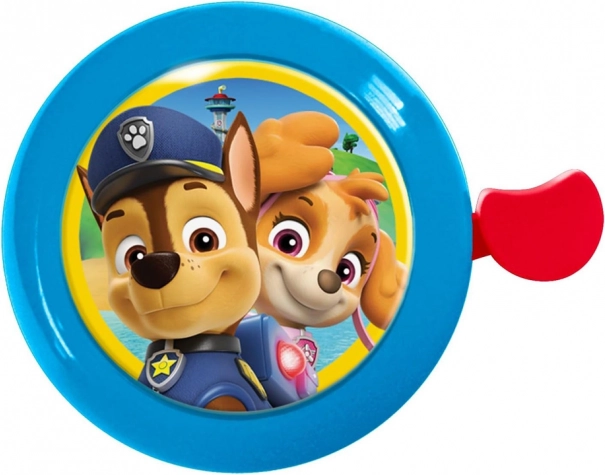 Dzwonek rowerowy dla dzieci z motywem Psi Patrol