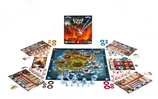 Strategiczna gra planszowa Blood Rage
