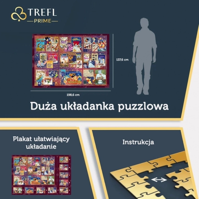 Puzzle 13500 elementów Złoty Wiek Disneya
