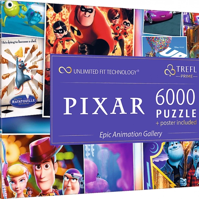 TREFL Puzzle Epicka Galeria Disney Pixar 6000 elementów