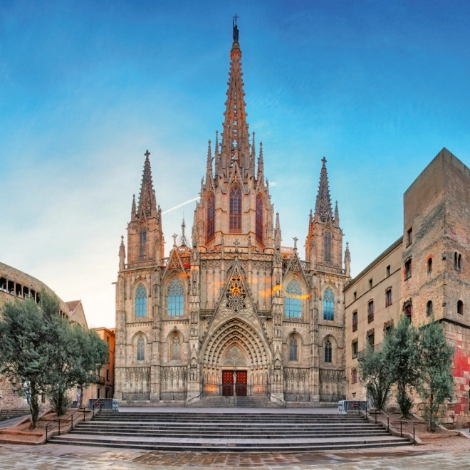 Kalendarz ścienny Barcelona 2026, 30 x 30 cm
