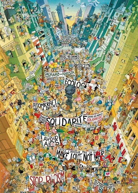 Heye Puzzle Protest! 2000 elementów