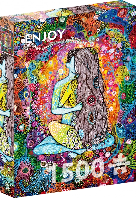 Ciesz się puzzlami Kosmiczna miłość 1500 elementów