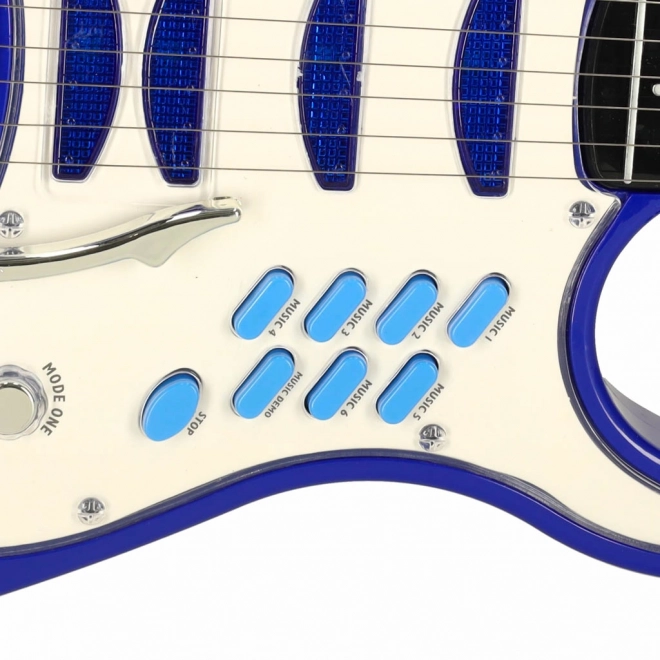 Dziecięca gitara elektryczna z mikrofonem i wzmacniaczem