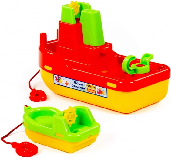 Realistyczne holowanie łódeczki