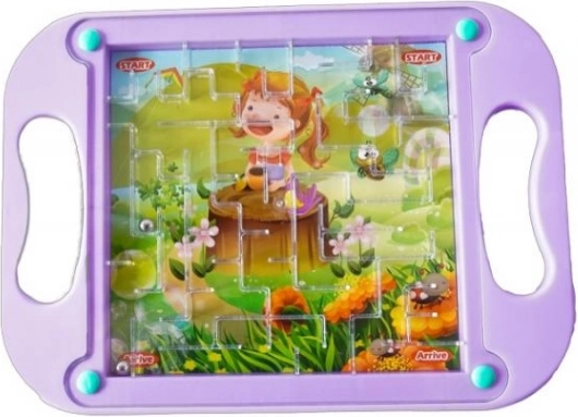 Fioletowe puzzle z tekstem