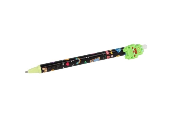 Długopis/gumka Street game 15cm plastik 6 rodzajów 36 sztuk w pudełku