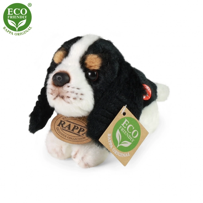 Pluszowy pies leżący z dźwiękiem 15 cm ECO-FRIENDLY