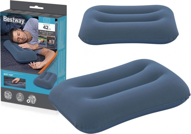 Nadmuchiwana welurowa poduszka Bestway 42 cm