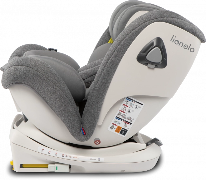 LIONELO Fotelik Samochodowy Bastiaan RWF 0-36 kg – Kamień