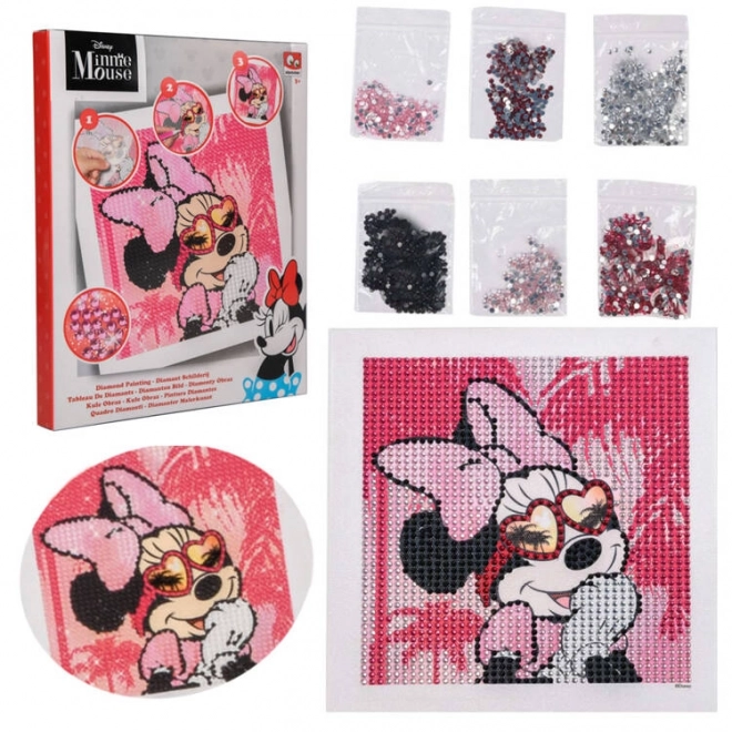 Disney Diamentowe Malowanie Minnie Mouse