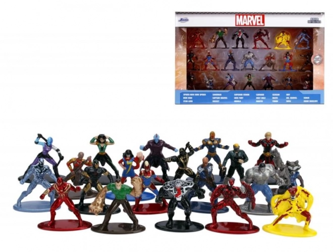 Marvel Metalowe kolekcjonerskie nanofigurki 20 szt.