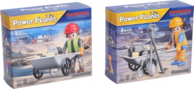 Figurka Robotnik z Taczki