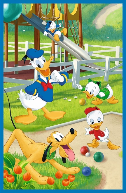 Puzzle Zespół Myszki Miki 3x80 elementów