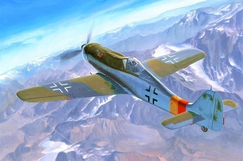 Plastikowy model samolotu Focke Wulf FW 190D-9