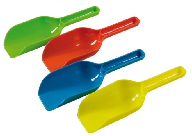 Kolorowa plastikowa łopatka 23 cm