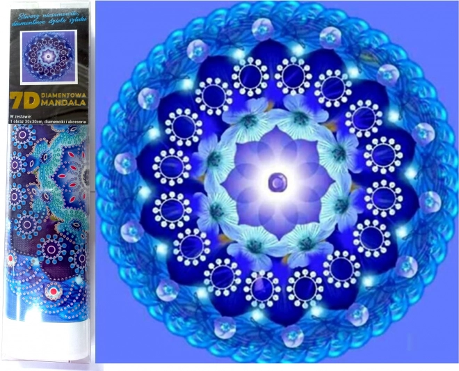 Norimpex Diamentowe malowanie 7D Północna mandala 30x30cm