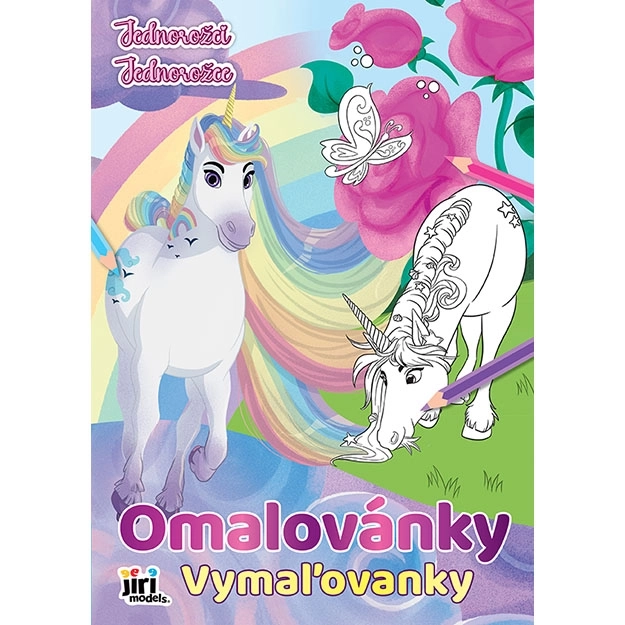 Kolorowanka A4 Jednorożce