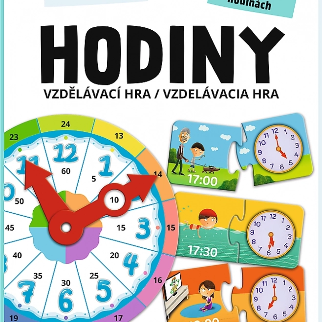 Trefl Gra Edukacyjna Mały Odkrywca: Zegar