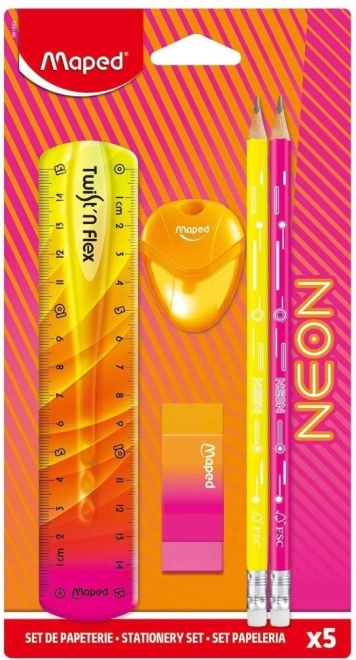 Zestaw szkolny Neon