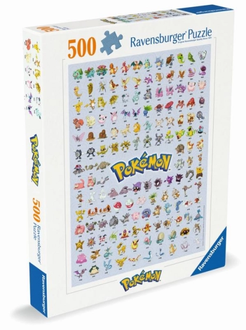Puzzle pierwszych 151 Pokémonów 500 kawałków