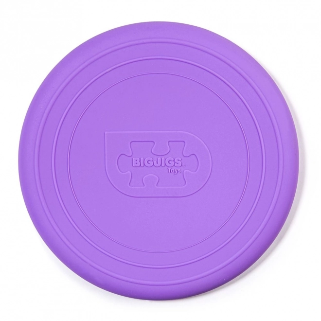 Frisbee Bigjigs Toys fioletowe