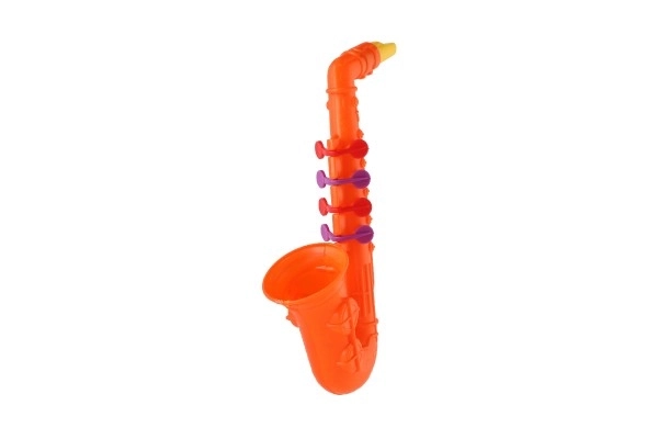 Saksofon plastowy 24cm 2 kolory w torebce