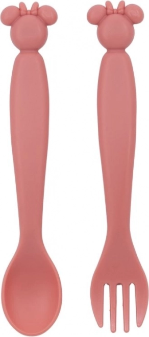 STOR Zestaw sztućców dziecięcych 2 szt. Minnie