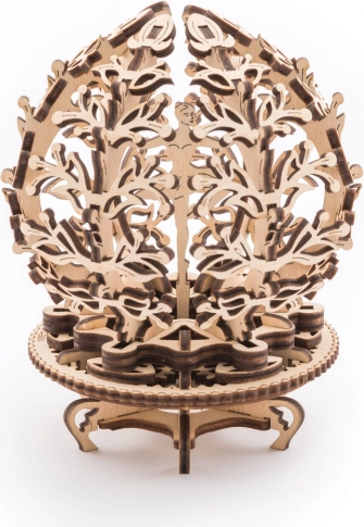 Drewniane mechaniczne puzzle 3D kwiat UGEARS (101 elementów)