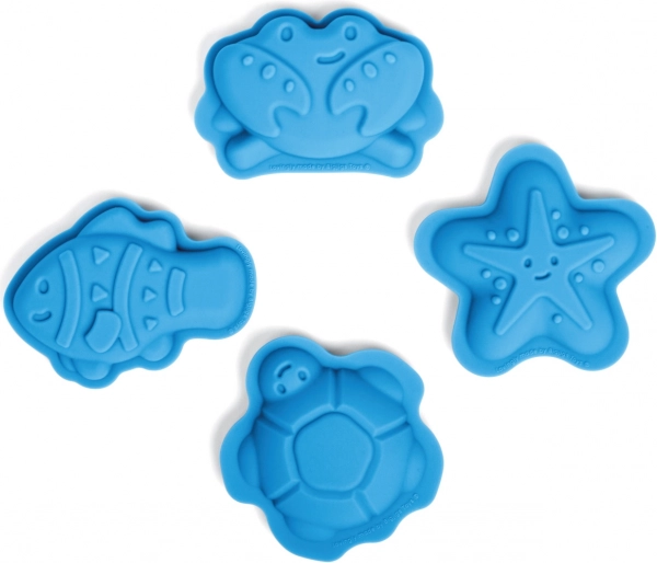 Silikonowe foremki do piasku Ocean – BIGJIGS TOYS