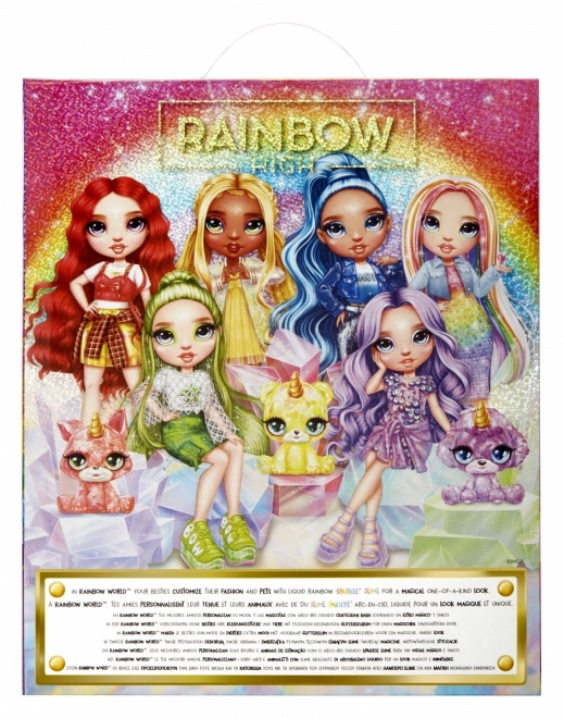 Rainbow High Fashion lalka z zwierzątkiem - Jade Hunter
