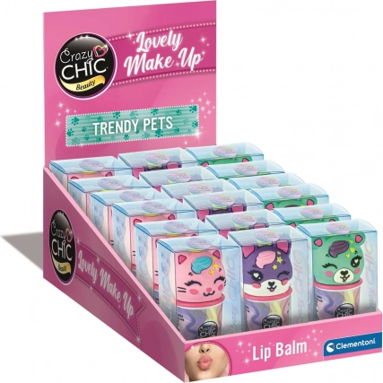 Balsam do ust Crazy Chic w kształcie loda i muffinki CLEMENTONI