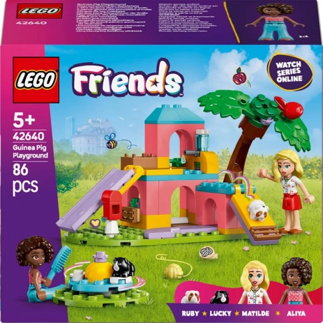Plac zabaw dla świnek morskich Lego Friends
